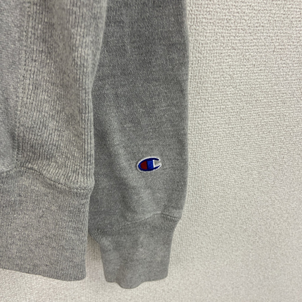 Champion　チャンピオン　リバースウィーブ　スウェットパーカー/フーディー　灰色　グレー　Sサイズ　古着