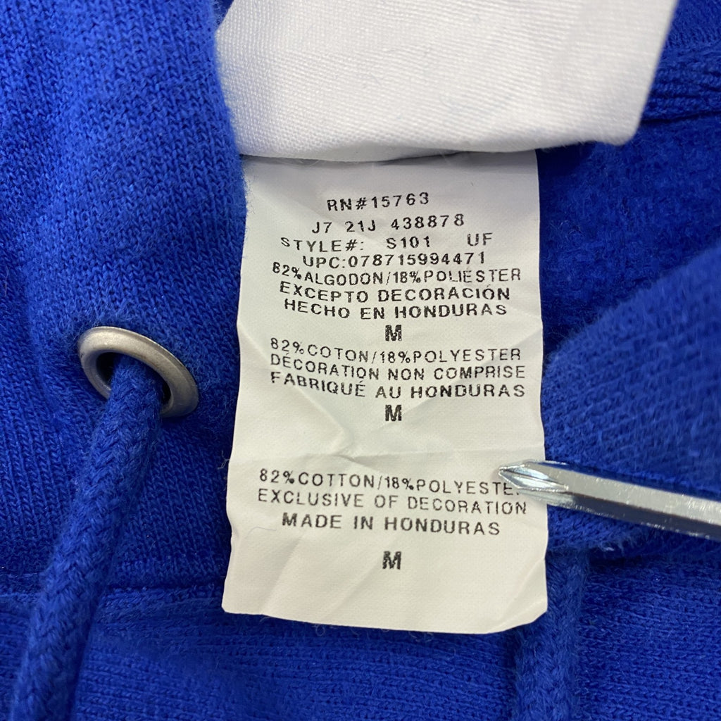 Champion　チャンピオン　リバースウィーブ　NBA　スウェットパーカー/フーディー　青　ブルー　Mサイズ　古着