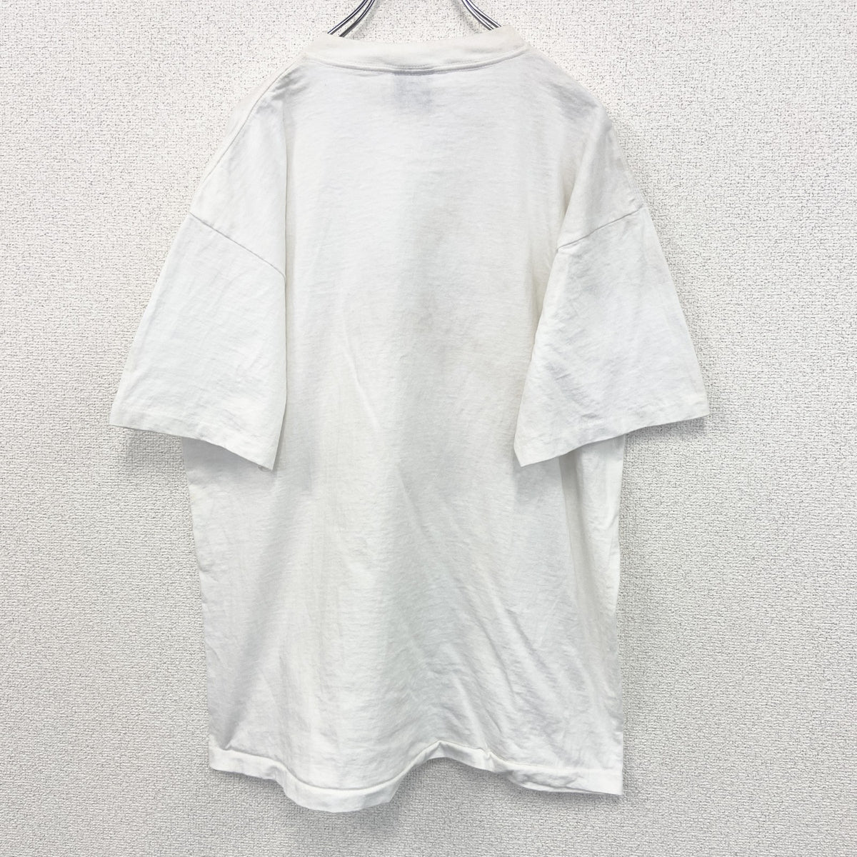 SIGUNAL SPORT　半袖プリントTシャツ　BERMUDA　白　ホワイト　シングルステッチ　90s　XLサイズ　　ヴィンテージ　古着