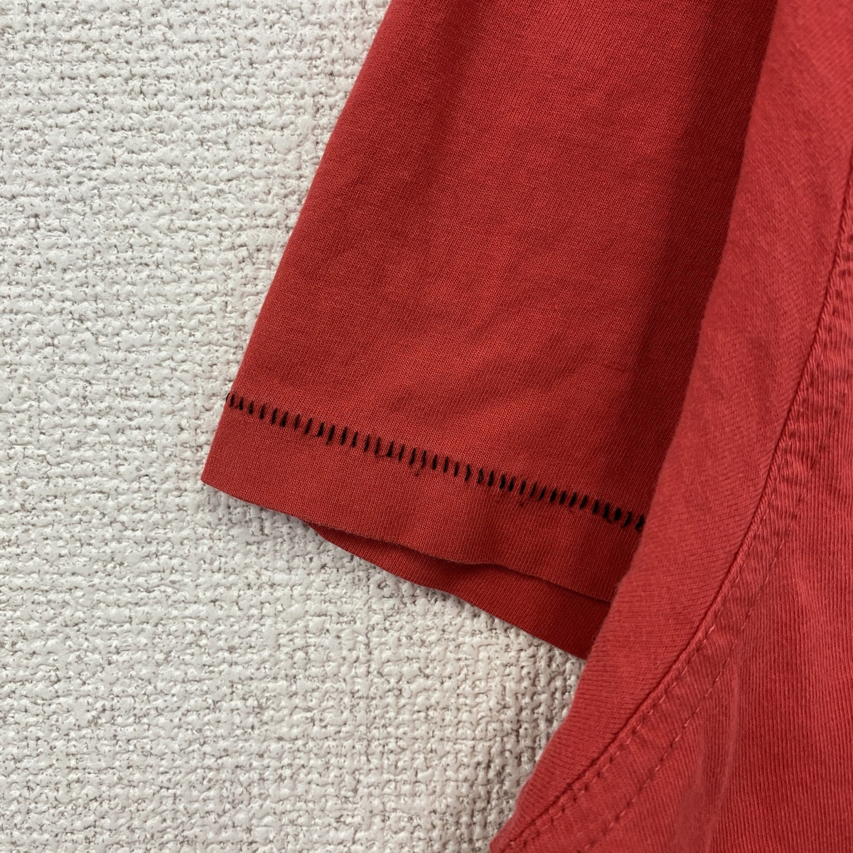 90s　半袖プリントTシャツ　シングルステッチ　ロサンゼルス　レトロ　クルーネック　赤　レッド　XXLサイズ　　ヴィンテージ　古着