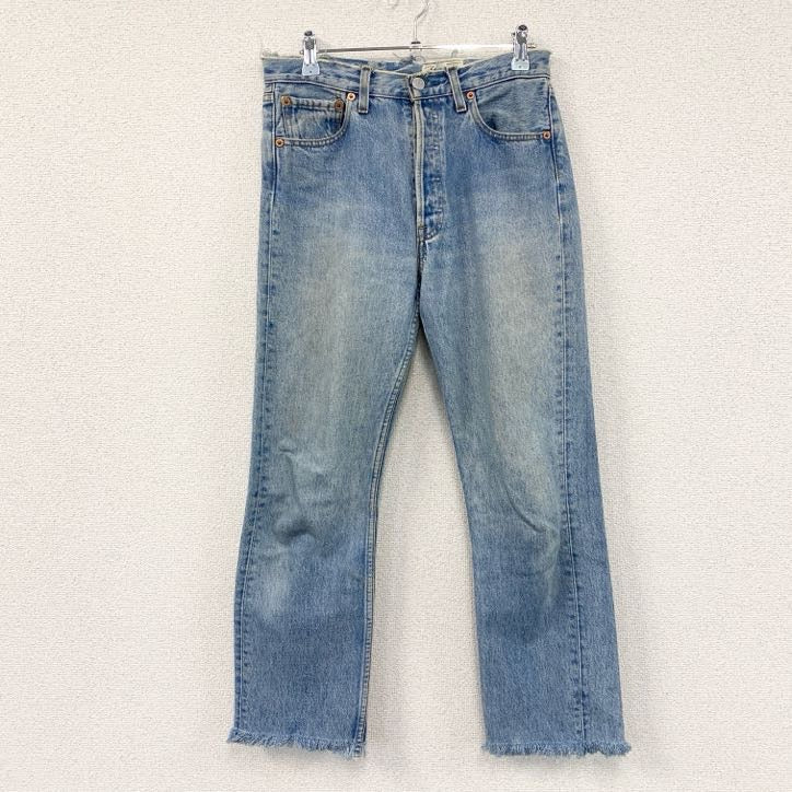 Lulu　ルル　Levi's　リーバイス　デニムパンツ　ボタンフライ　インディゴ　29サイズ　古着