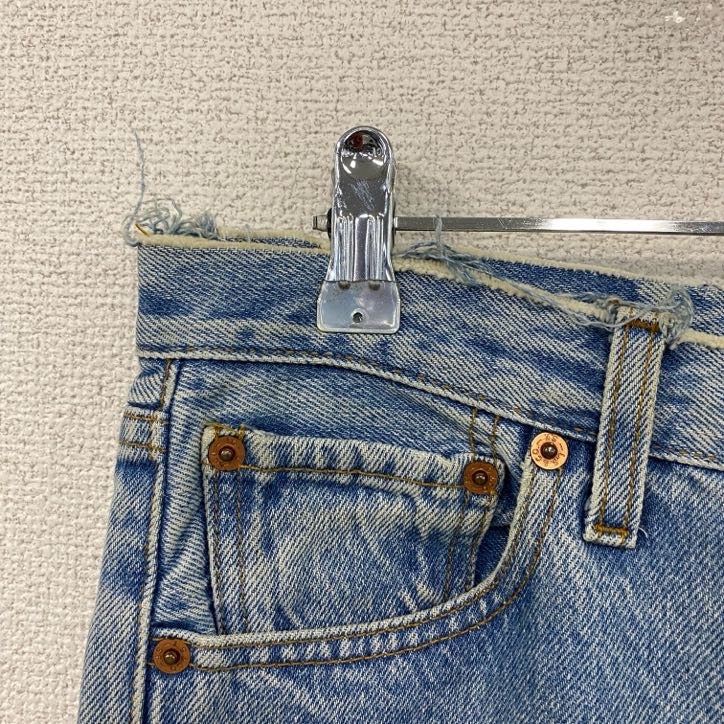 Lulu　ルル　Levi's　リーバイス　デニムパンツ　ボタンフライ　インディゴ　29サイズ　古着
