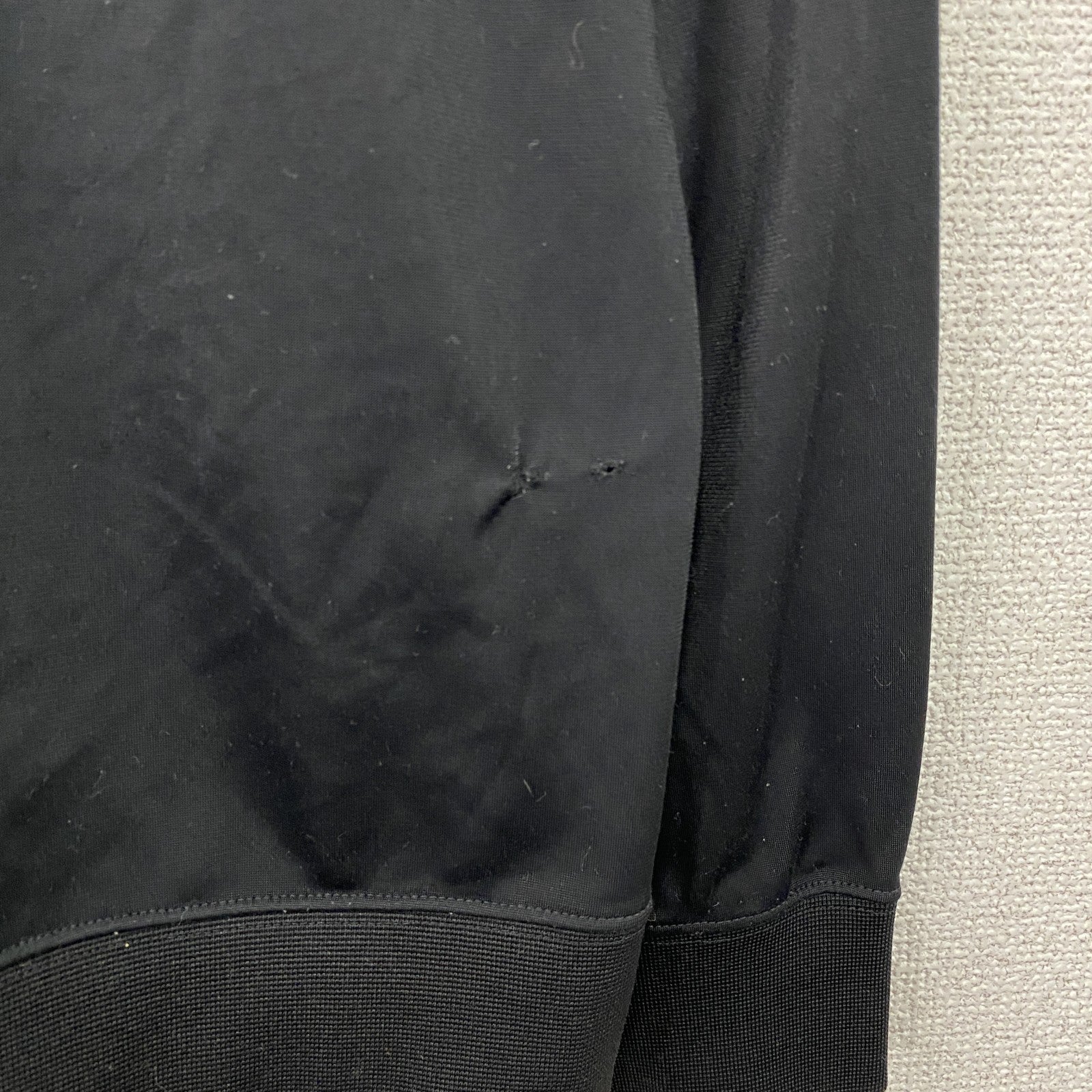 NIKE　ナイキ　トラックジャケット/ジャージ　黒　ブラック　XLサイズ　古着