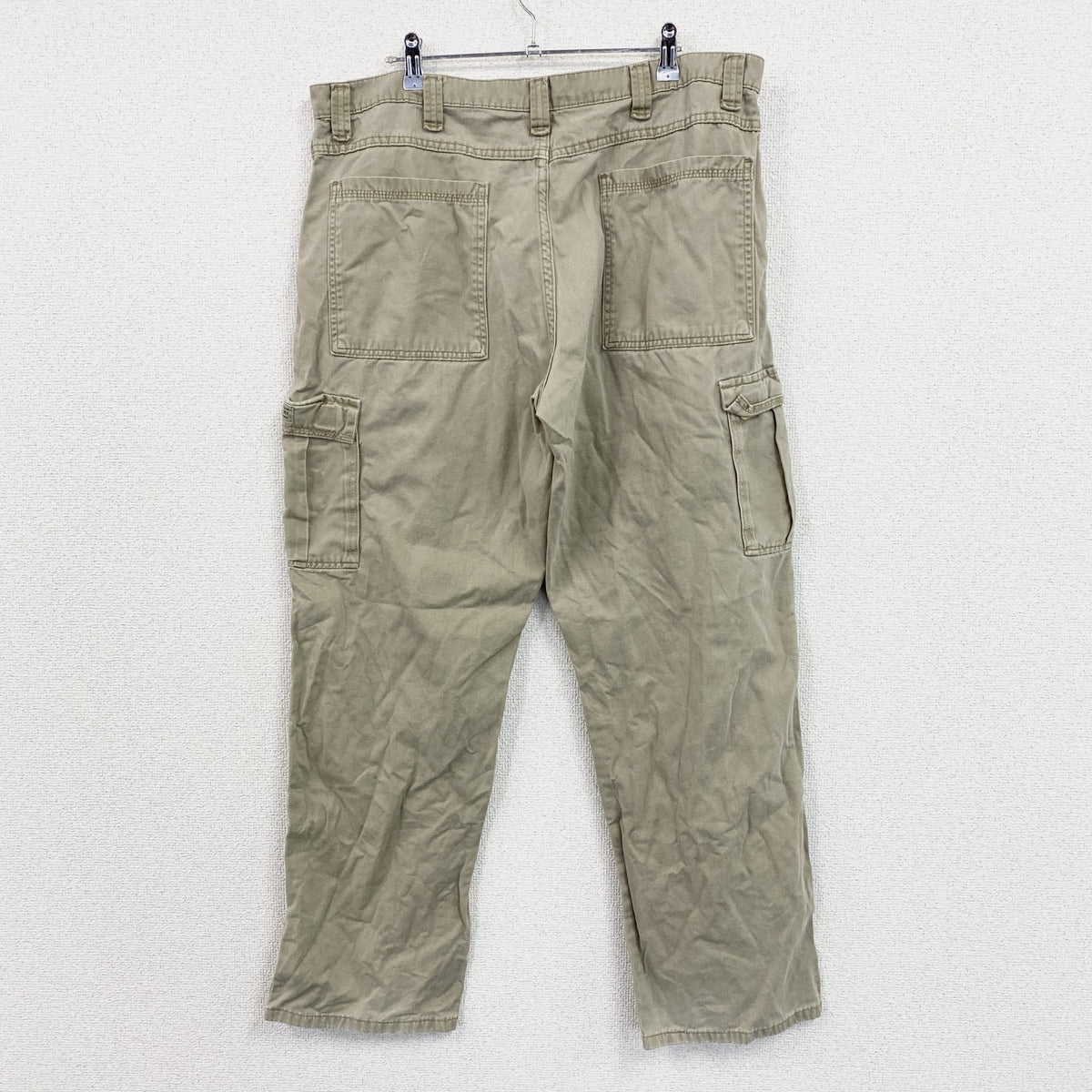 Wrangler　ラングラー　カーゴパンツ　ジップフライ　ベージュ　38サイズ　古着