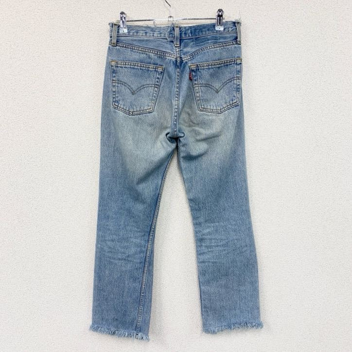 Lulu　ルル　Levi's　リーバイス　デニムパンツ　ボタンフライ　インディゴ　29サイズ　古着
