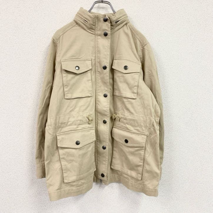 LANDS'END　ランズエンド　ハンティングジャケット　4つポケット　ベージュ　XLサイズ　古着