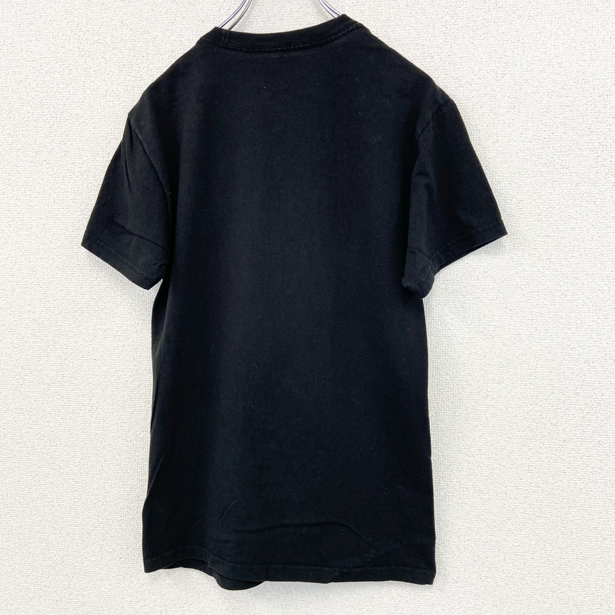 俺だけが入れる隠しダジョン　半袖オリジナルアニメプリントTシャツ　黒　ブラック　瀬戸メグル　クルーネック　Sサイズ　古着
