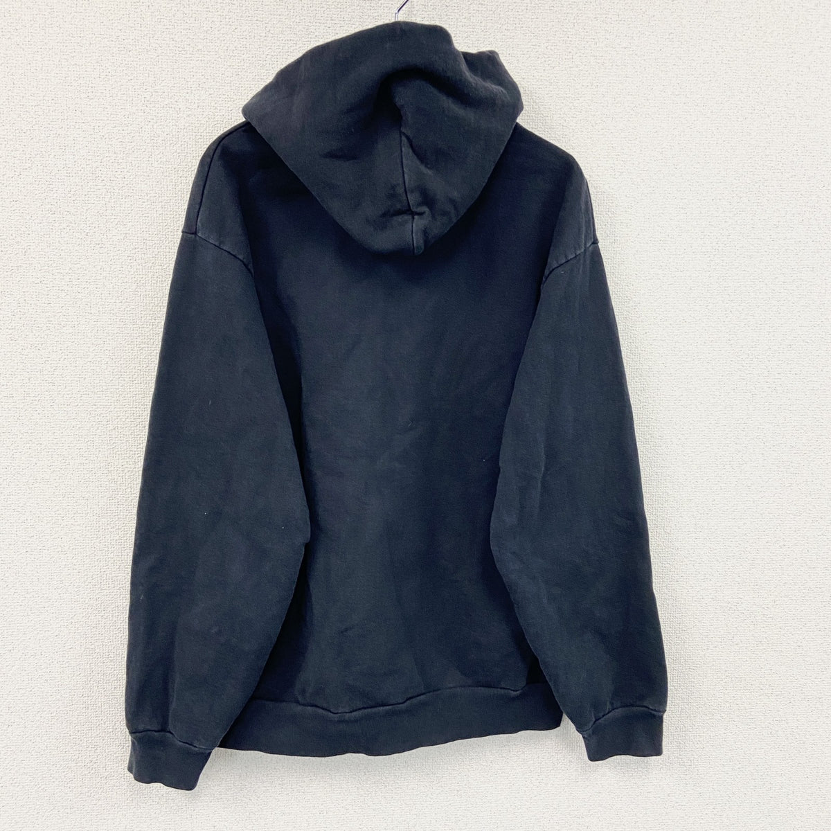 LOS ANGELES APPAREL　ロサンゼルスアパレル　スウェットパーカー/フーディー　黒　ブラック　Lサイズ　古着