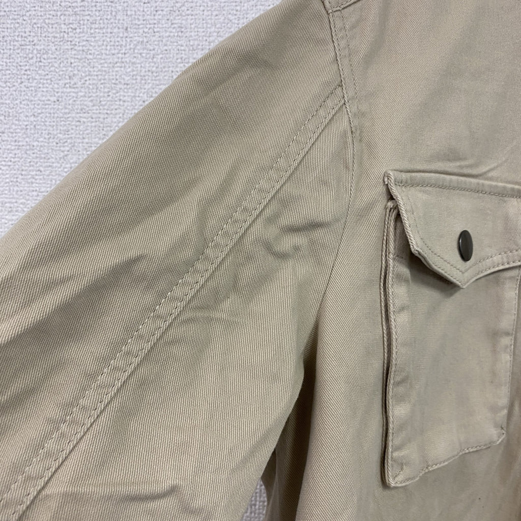 LANDS'END　ランズエンド　ハンティングジャケット　4つポケット　ベージュ　XLサイズ　古着
