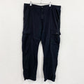 Wrangler　ラングラー　カーゴパンツ　ワークパンツ　ジップフライ　黒　ブラック　40サイズ　古着