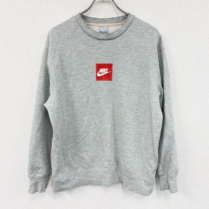 NIKE　ナイキ　スウェット/トレーナー　霜降りグレー　XLサイズ　古着