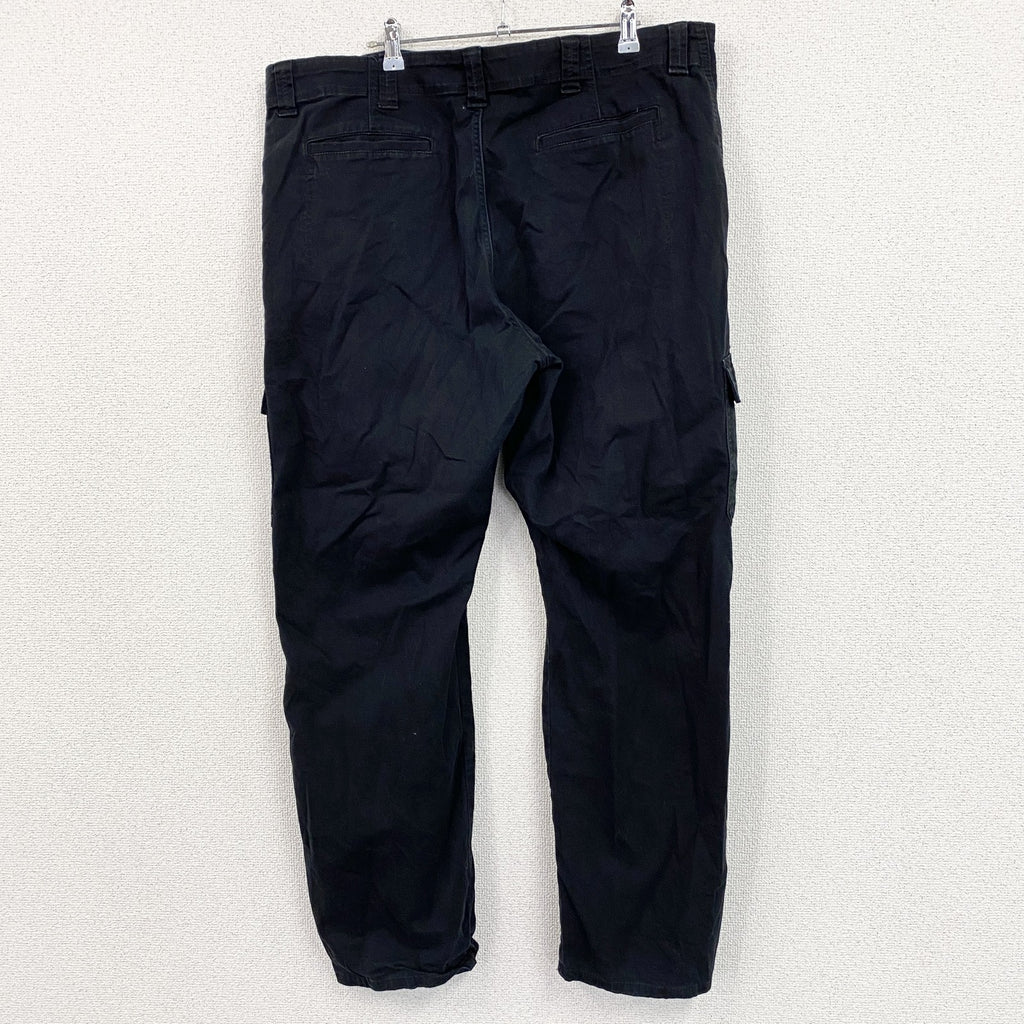 Wrangler　ラングラー　カーゴパンツ　ワークパンツ　ジップフライ　黒　ブラック　40サイズ　古着