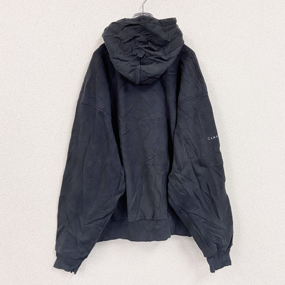 Champion　チャンピオン　プレミアムリバースウィーブ　スウェットパーカー/フーディー　フェード　黒　ブラック　XLサイズ