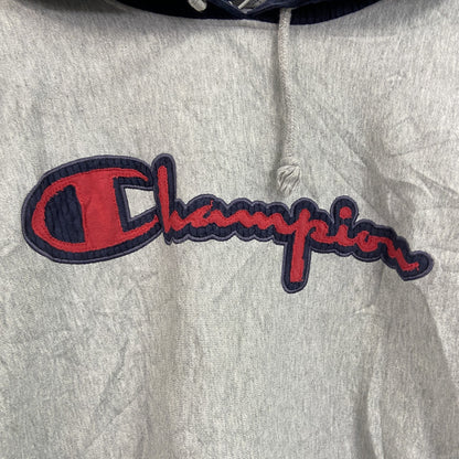 Champion　チャンピオン　スウェットパーカー/フーディー　灰色　グレー　Lサイズ