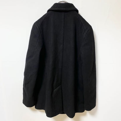 古着 used　OLD　NAVY オールドネイビー　長袖ウールピーコート　アウター　ジャケット　黒　ブラック　秋冬服　Sサイズ