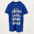 BOXLUNCH　半袖オリジナルアニメプリントTシャツ　僕のヒーローアカデミア　青　ブルー　クルーネック　XSサイズ　古着