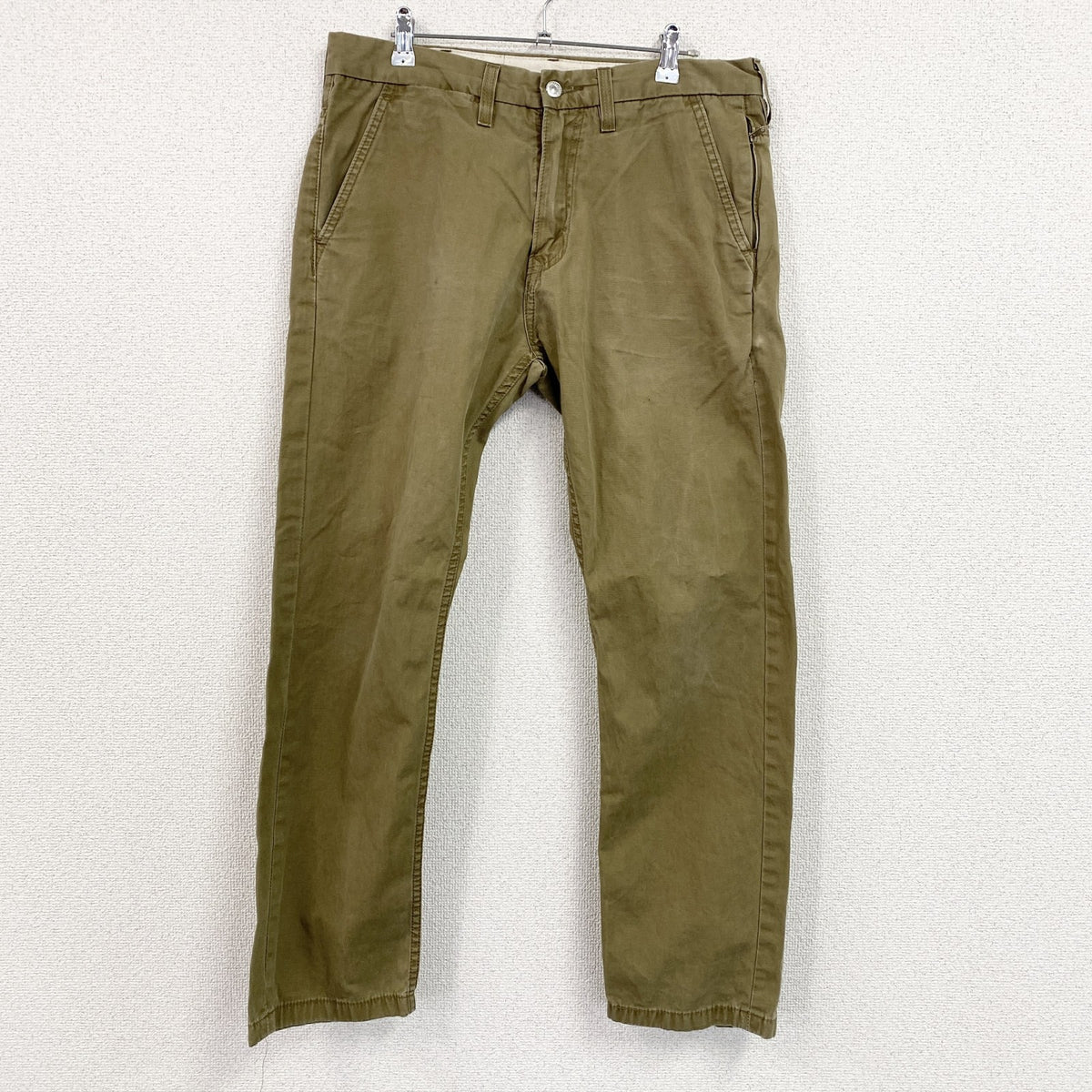 Levi’ｓ　リーバイス　505　チノパン　ジップフライ　ベージュ　33サイズ　古着