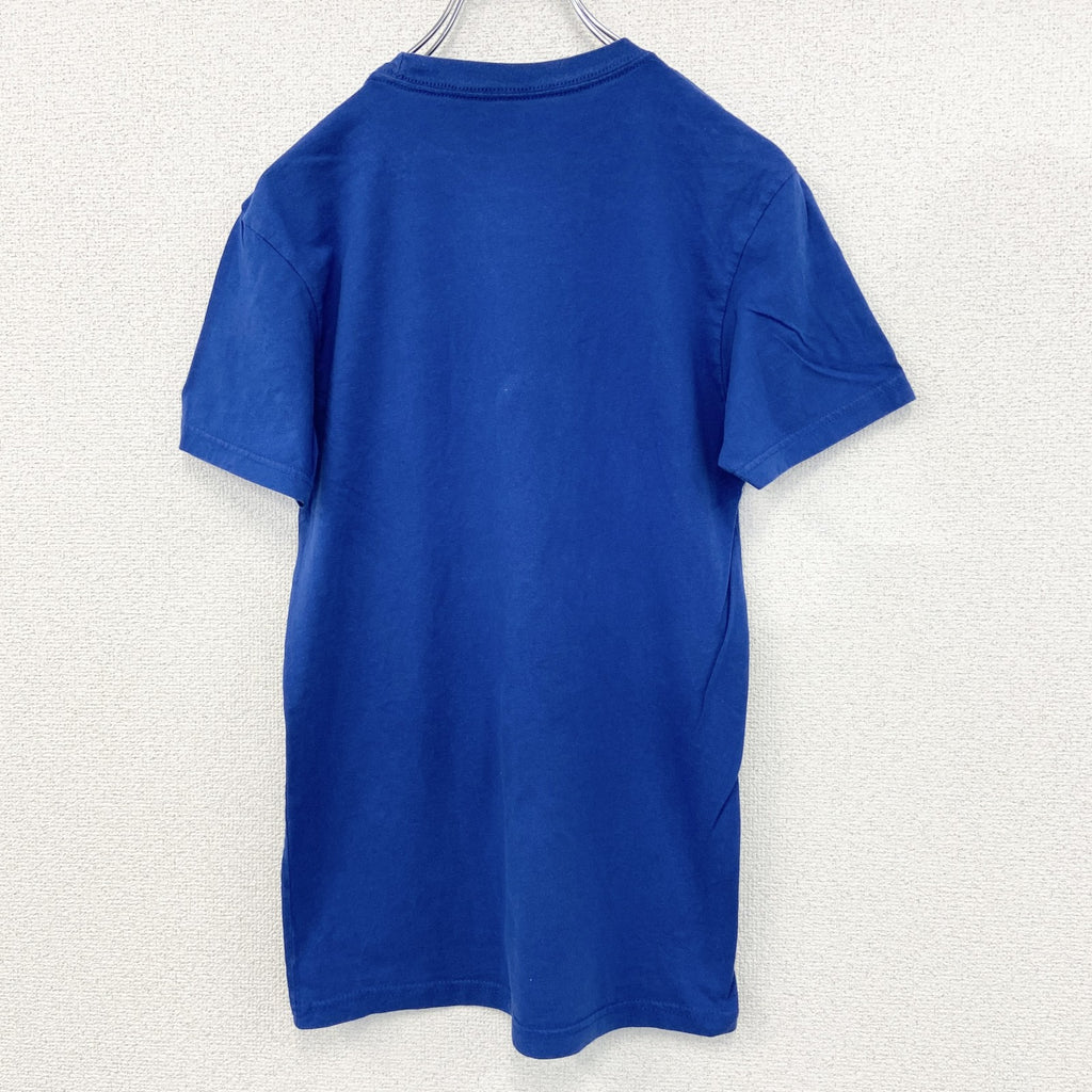 BOXLUNCH　半袖オリジナルアニメプリントTシャツ　僕のヒーローアカデミア　青　ブルー　クルーネック　XSサイズ　古着