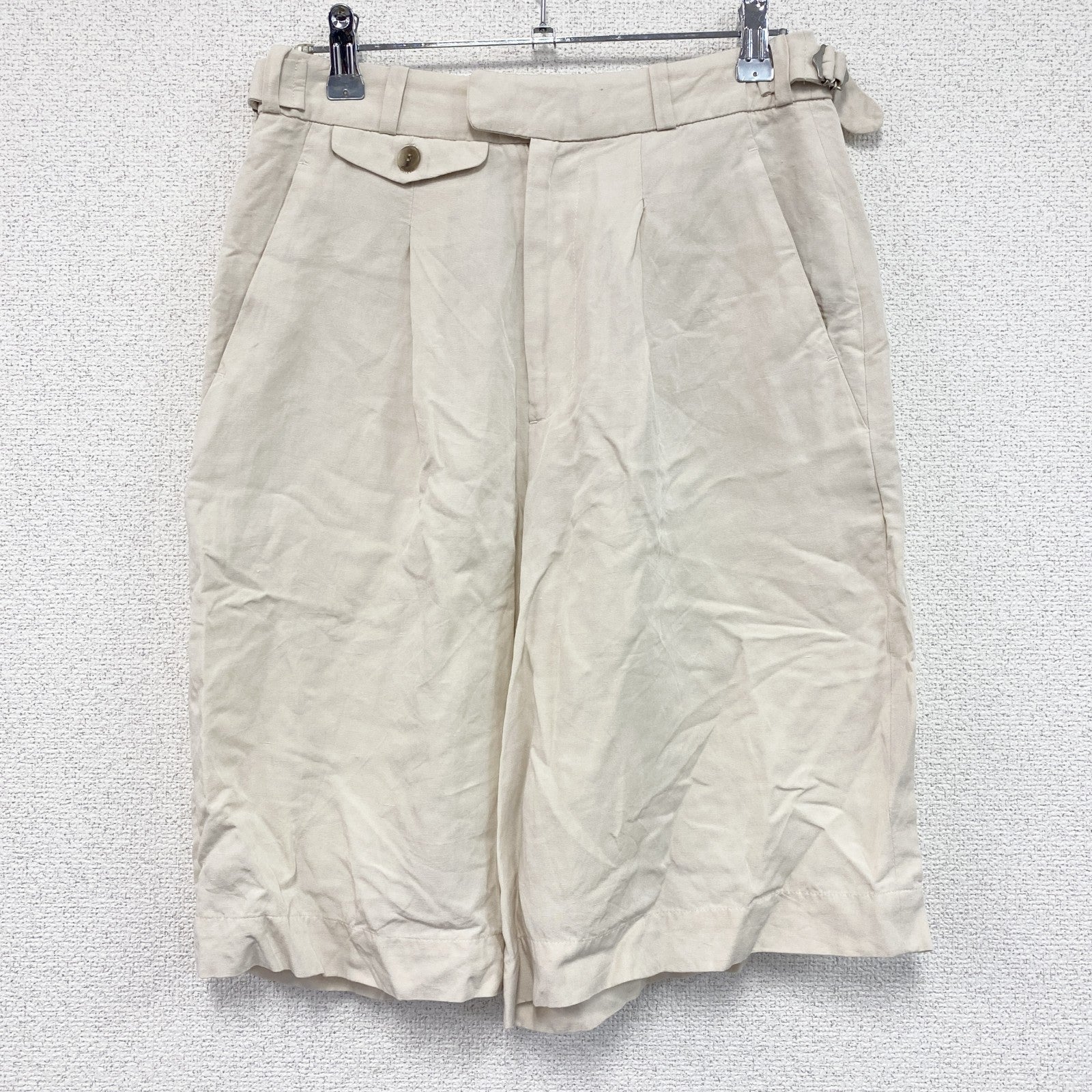 TODAYFUL　トゥデイフル　ハーフパンツ/ショートパンツ　白　ホワイト　アイボリー　38サイズ　古着