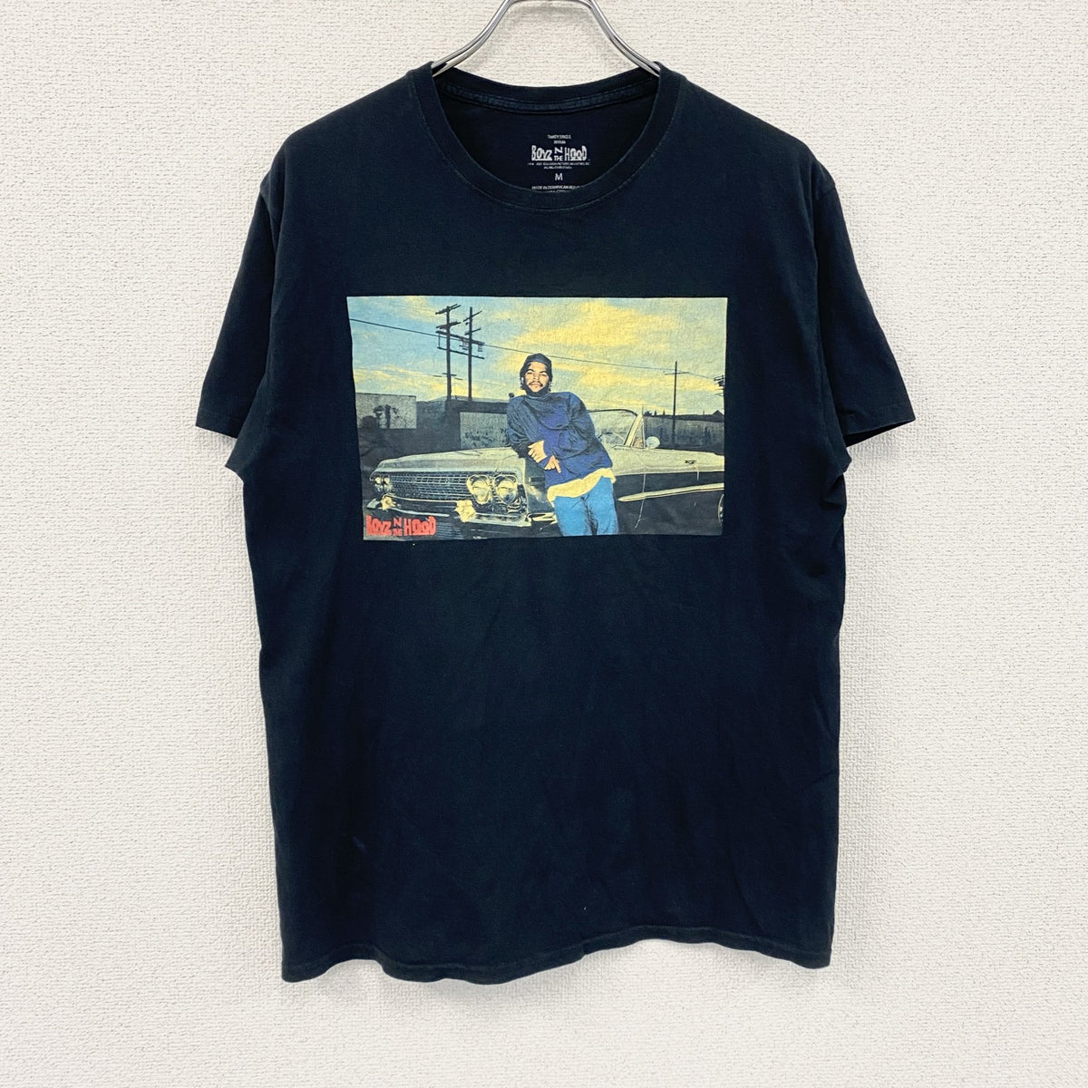 Boys N the Hood　ボーイズ'ン・ザ・フッド　半袖プリントムービーTシャツ　黒　ブラック　Mサイズ　古着