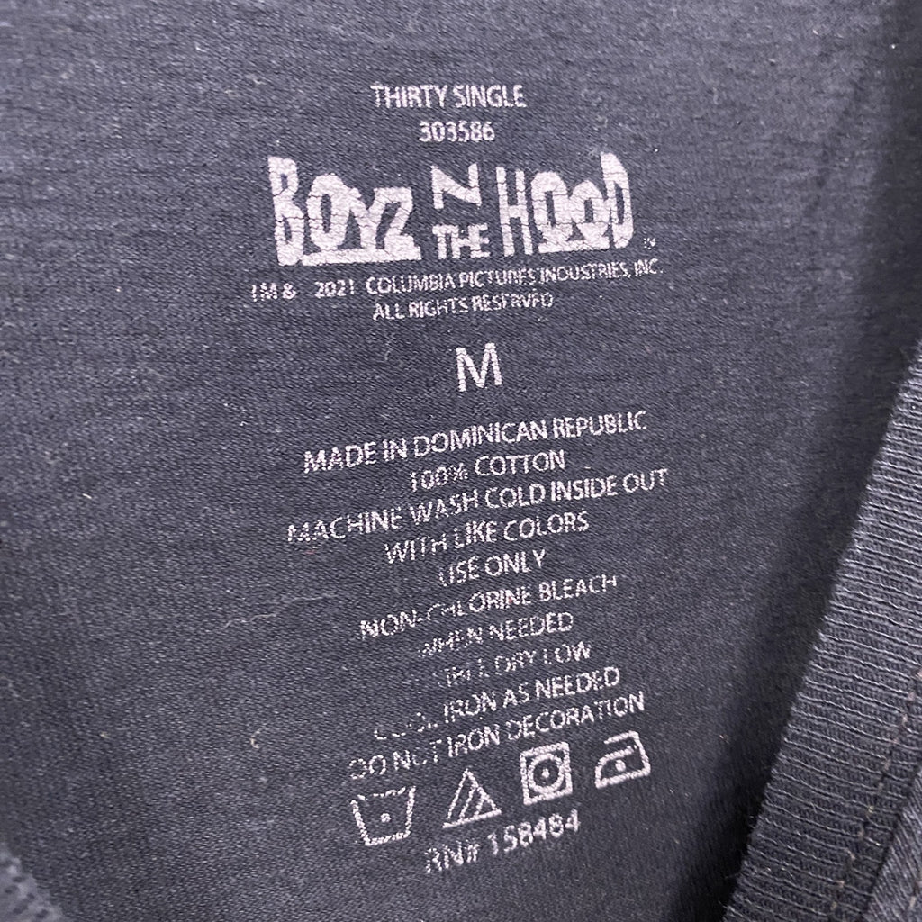 Boys N the Hood　ボーイズ'ン・ザ・フッド　半袖プリントムービーTシャツ　黒　ブラック　Mサイズ　古着