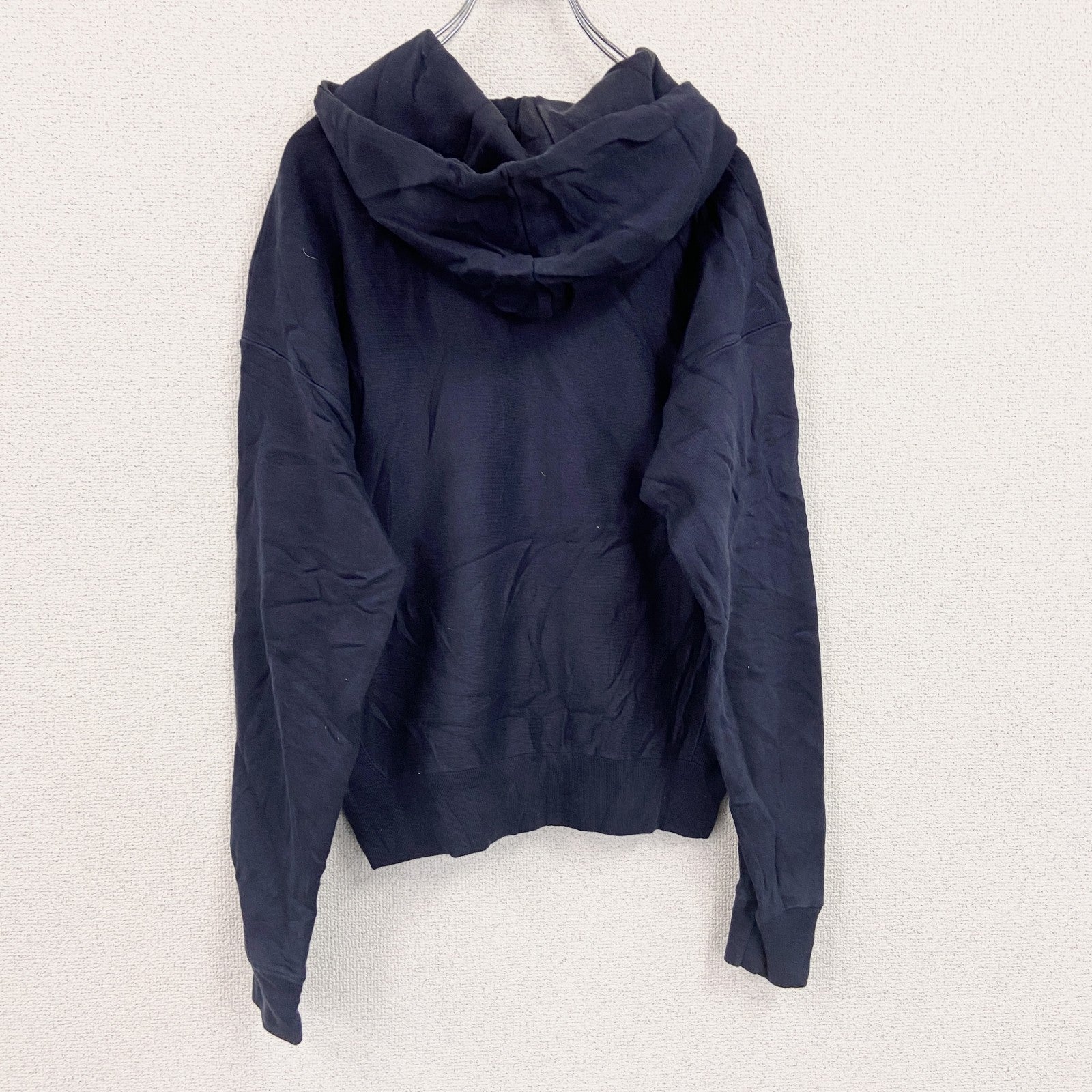 Champion　チャンピオン　リバースウィーブ　スウェットパーカー/フーディー　紺　ネイビー　Mサイズ　古着