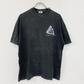 Hanes　ヘインズ　半袖プリントTシャツ　ヴィンテージ　シングルステッチ　黒　ブラック　Lサイズ　古着