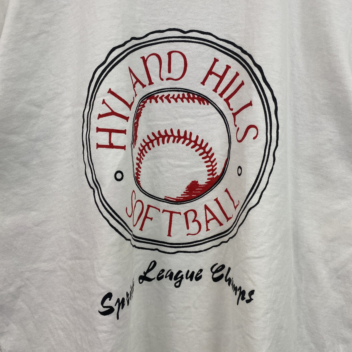 Anvil　アンビル　半袖プリントTシャツ　ヴィンテージ　クルーネック　シングルステッチ　白　ホワイト　XLサイズ　古着