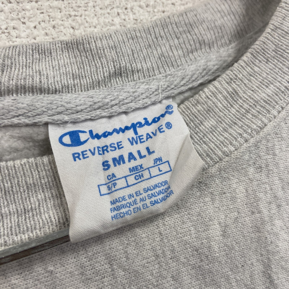 Champion　チャンピオン　リバースウィーブ　スウェット/トレーナー　霜降りグレー　Sサイズ　古着