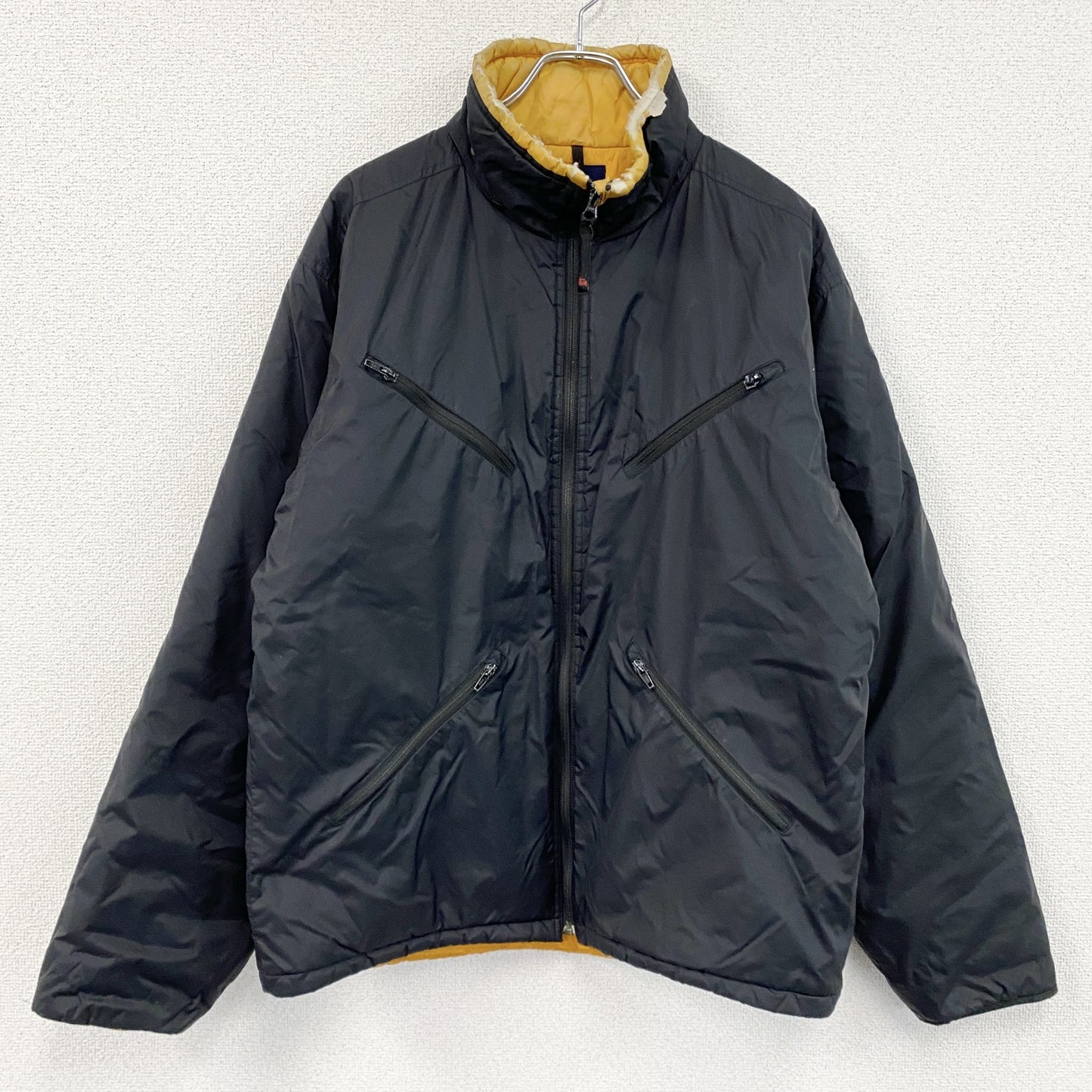 STUSSY　ステューシー　中綿ジャケット　黒　ブラック　XLサイズ