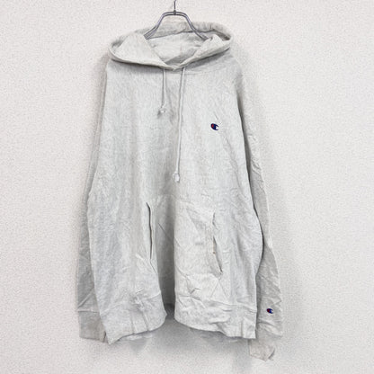 Champion　チャンピオン　リバースウィーブ　スウェットパーカー/フーディー　霜降りグレー　2XLサイズ