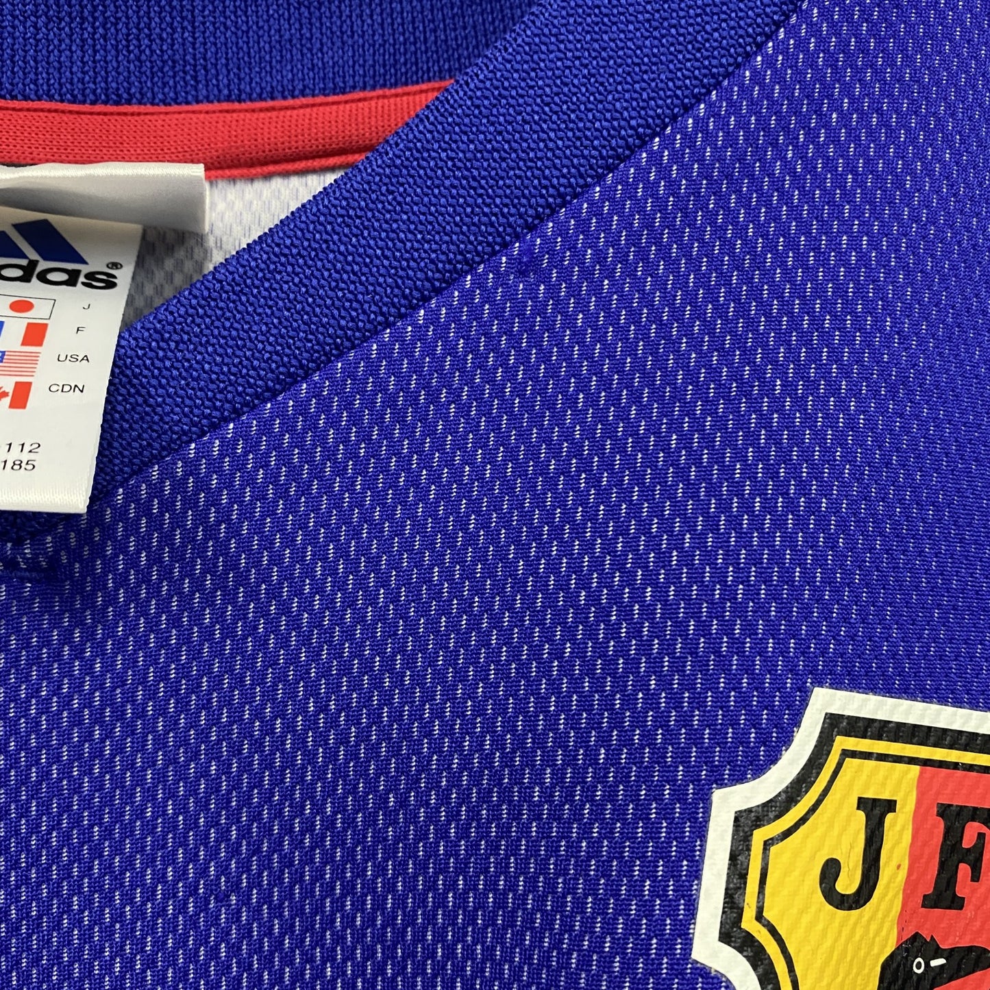 adidas　アディダス　サッカー日本代表　ユニフォーム　ゲームシャツ　青　ブルー