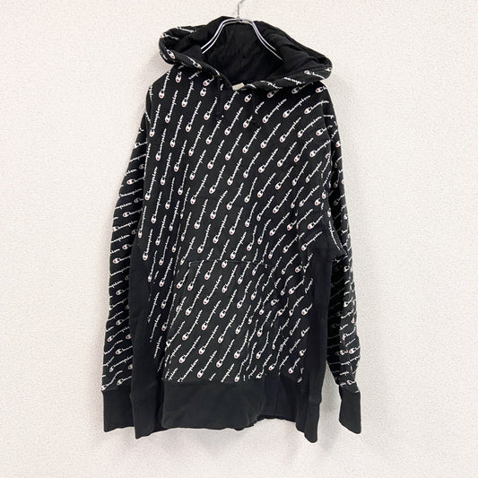 Champion　チャンピオン　リバースウィーブ　スウェットパーカー/フーディー　黒　ブラック　XLサイズ