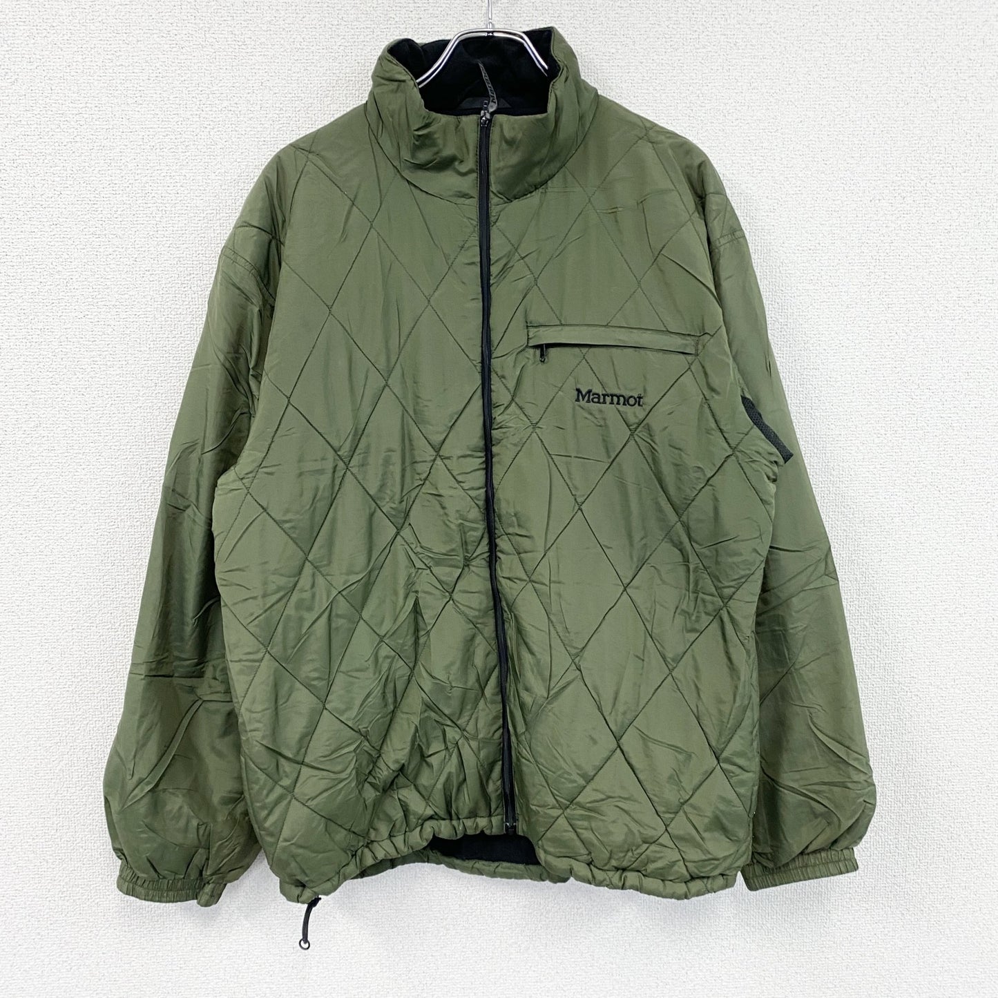 Marmot　マーモット　中綿キルティングジャケット　カーキ　Lサイズ