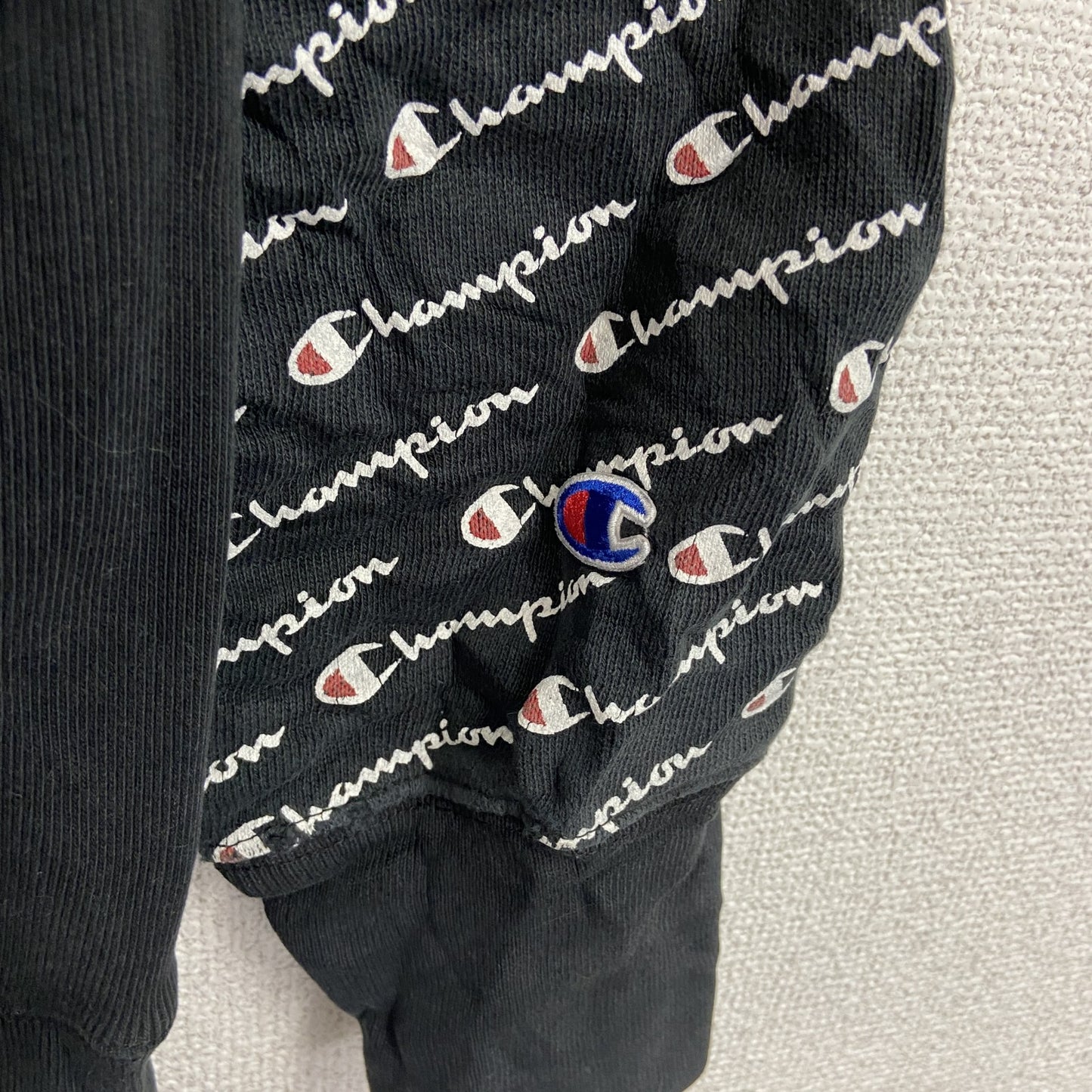 Champion　チャンピオン　リバースウィーブ　スウェットパーカー/フーディー　黒　ブラック　XLサイズ