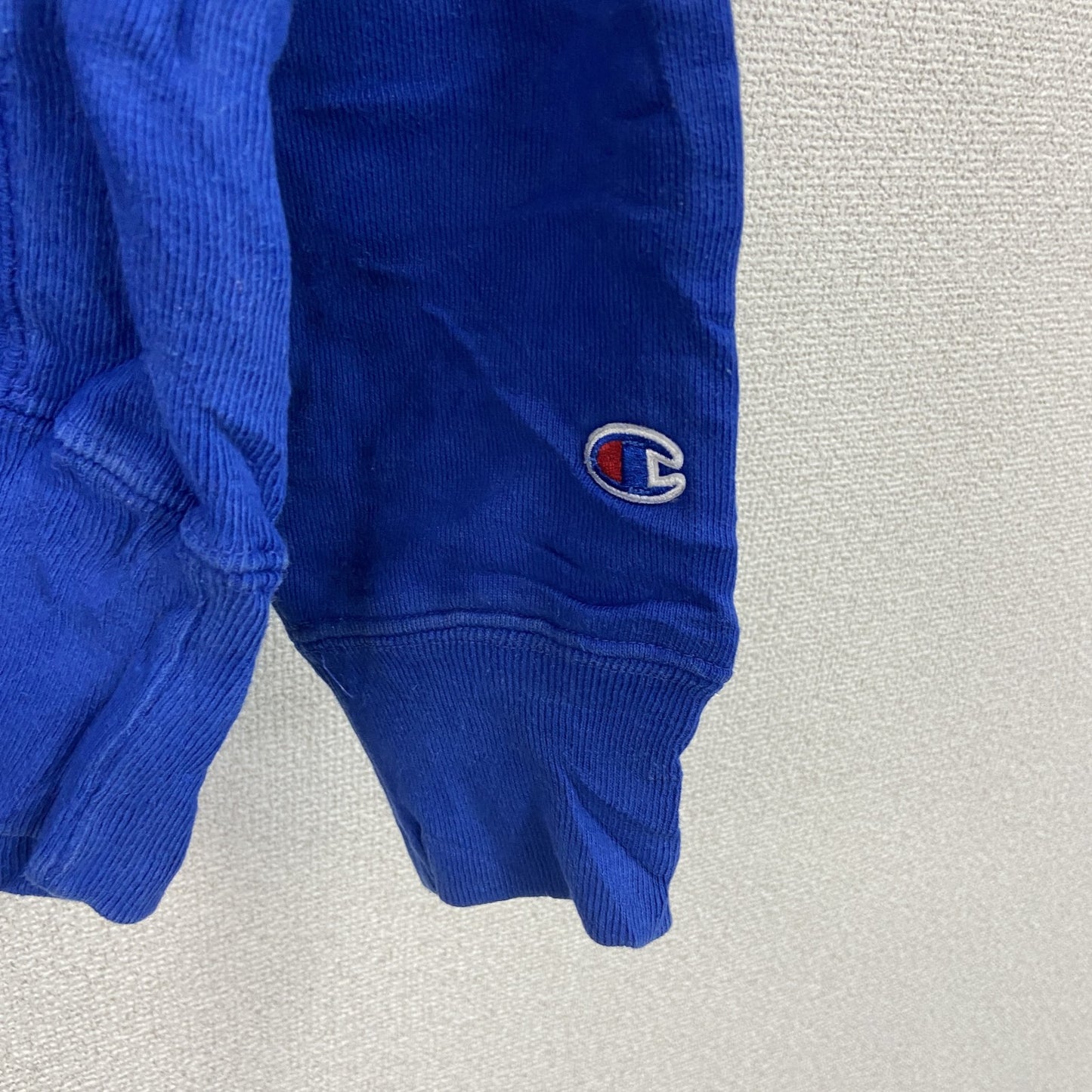 Champion　チャンピオン　リバースウィーブ　スウェットパーカー/フーディー　青　ブルー　Lサイズ