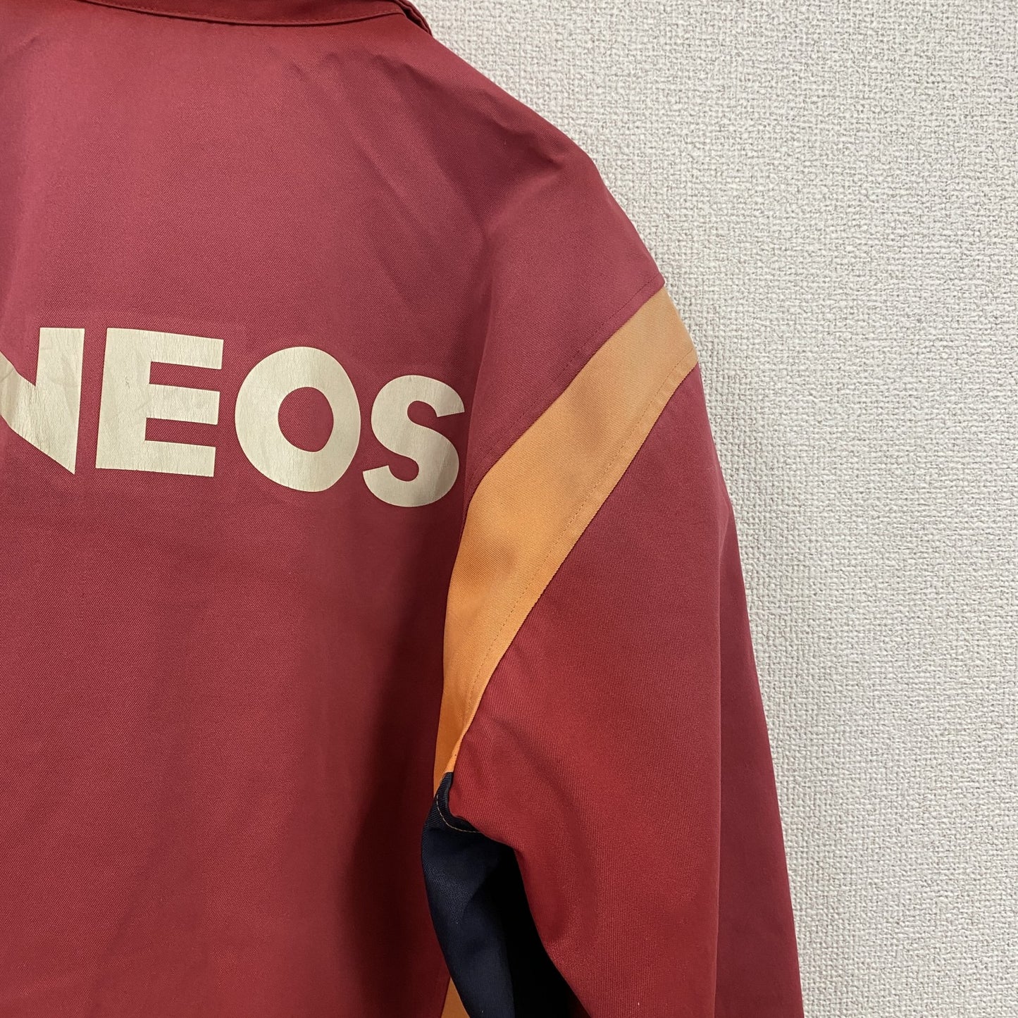 ENEOS　エネオス　ユニフォーム　作業着　ワークジャケット　赤　レッド　XLサイズ