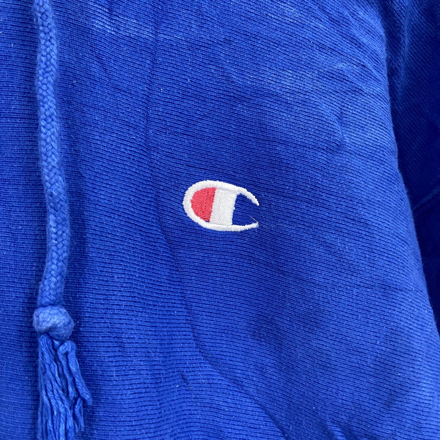 Champion　チャンピオン　リバースウィーブ　スウェットパーカー/フーディー　青　ブルー　Lサイズ