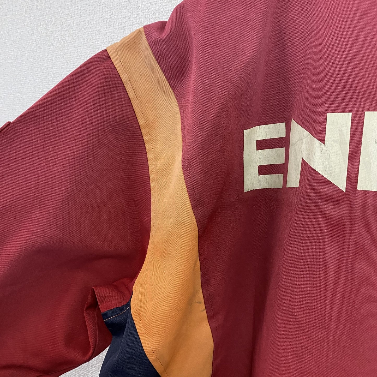 ENEOS　エネオス　ユニフォーム　作業着　ワークジャケット　赤　レッド　XLサイズ