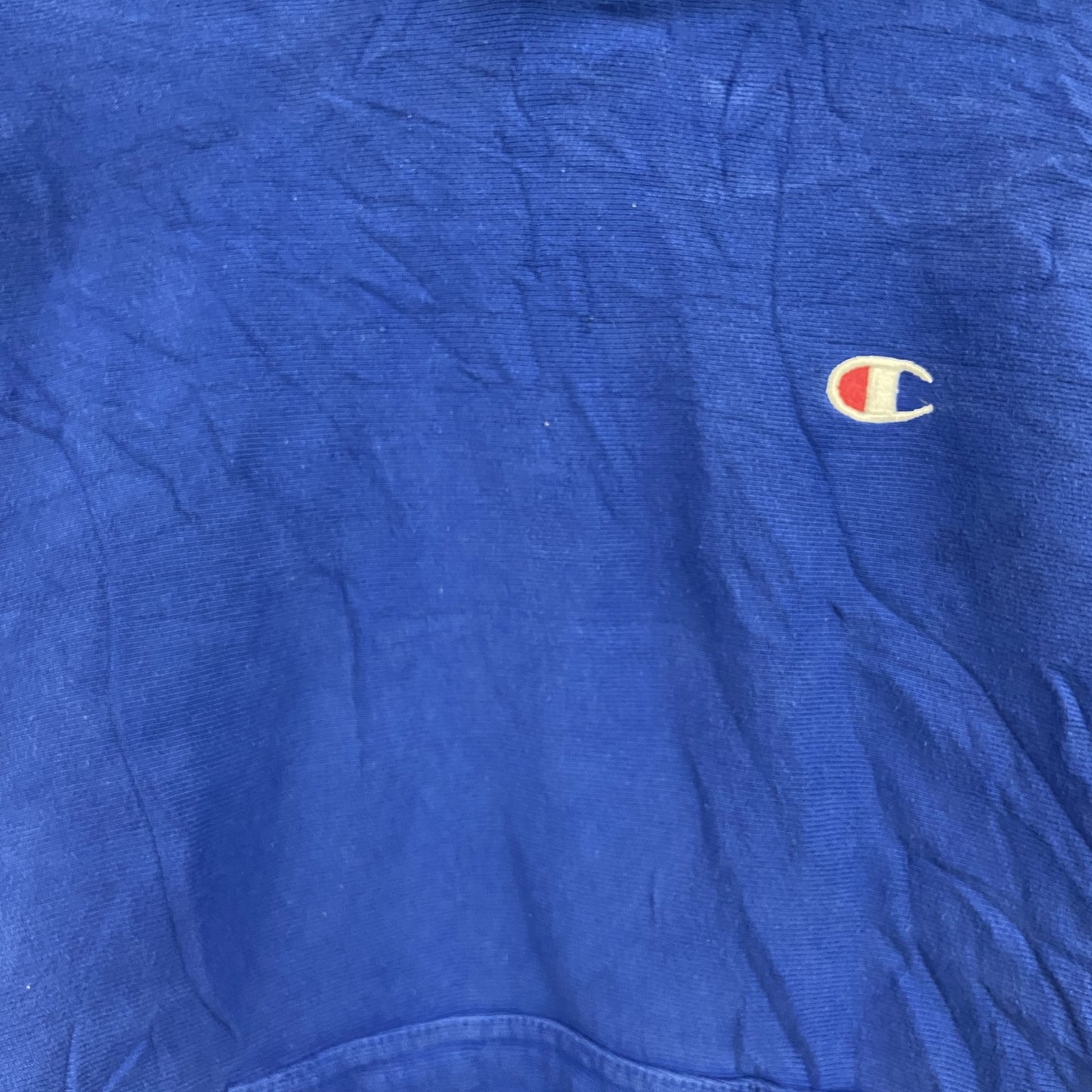 Champion　チャンピオン　リバースウィーブ　スウェットパーカー/フーディー　青　ブルー　Lサイズ