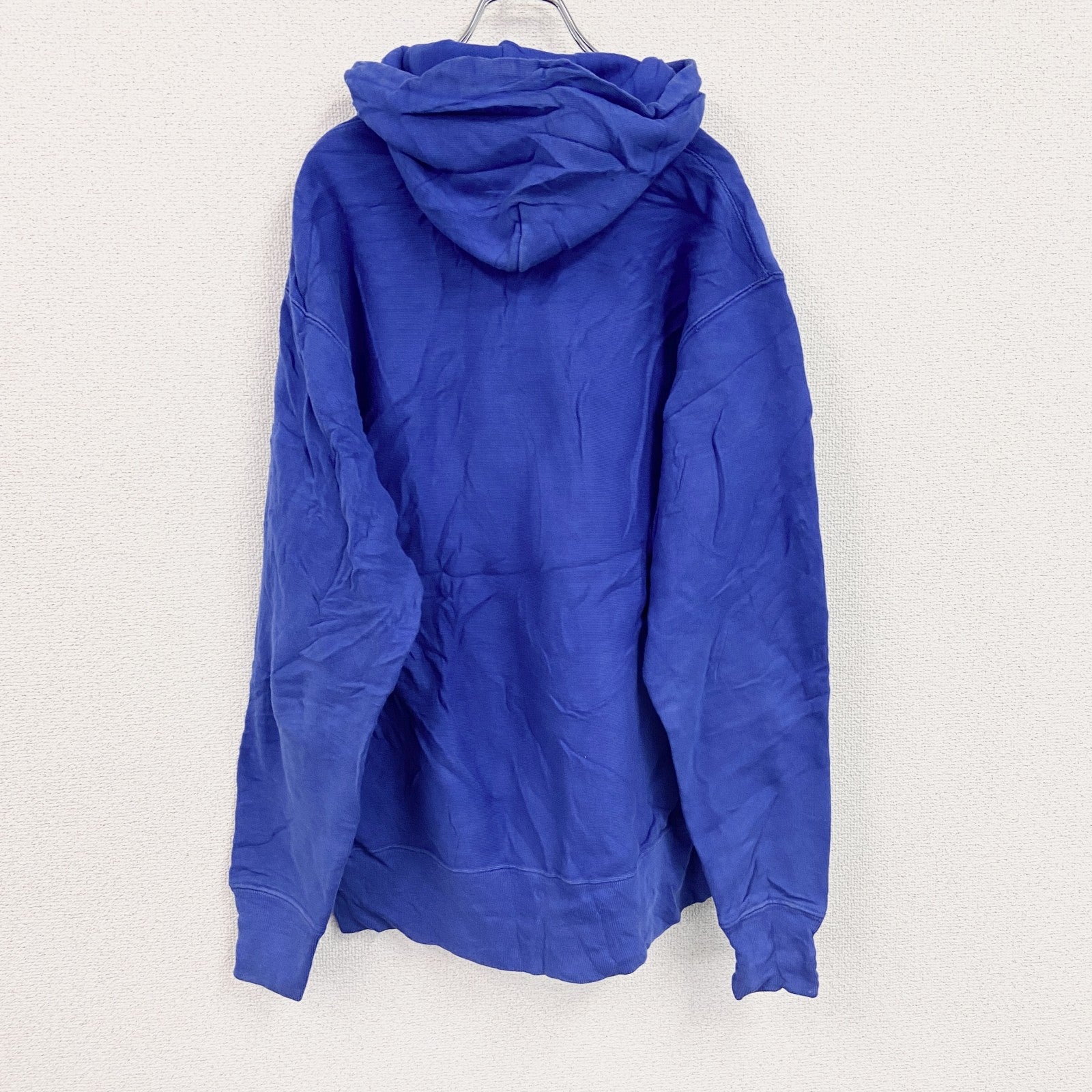Champion　チャンピオン　リバースウィーブ　スウェットパーカー/フーディー　青　ブルー　Lサイズ　古着
