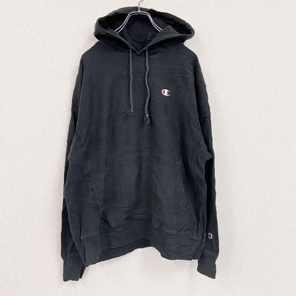 Champion　チャンピオン　リバースウィーブ　スウェットパーカー/フーディー　黒　ブラック　Lサイズ