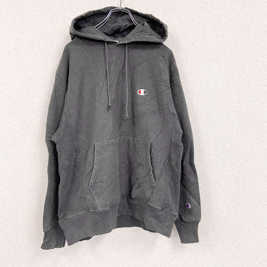 Champion　チャンピオン　リバースウィーブ　スウェットパーカー/フーディー　灰色　グレー　Mサイズ