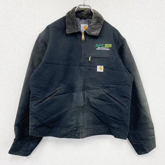 Carhartt　カーハート　デトロイトジャケット　ダックジャケット　ブランケットライナー　黒　ブラック　Mサイズ