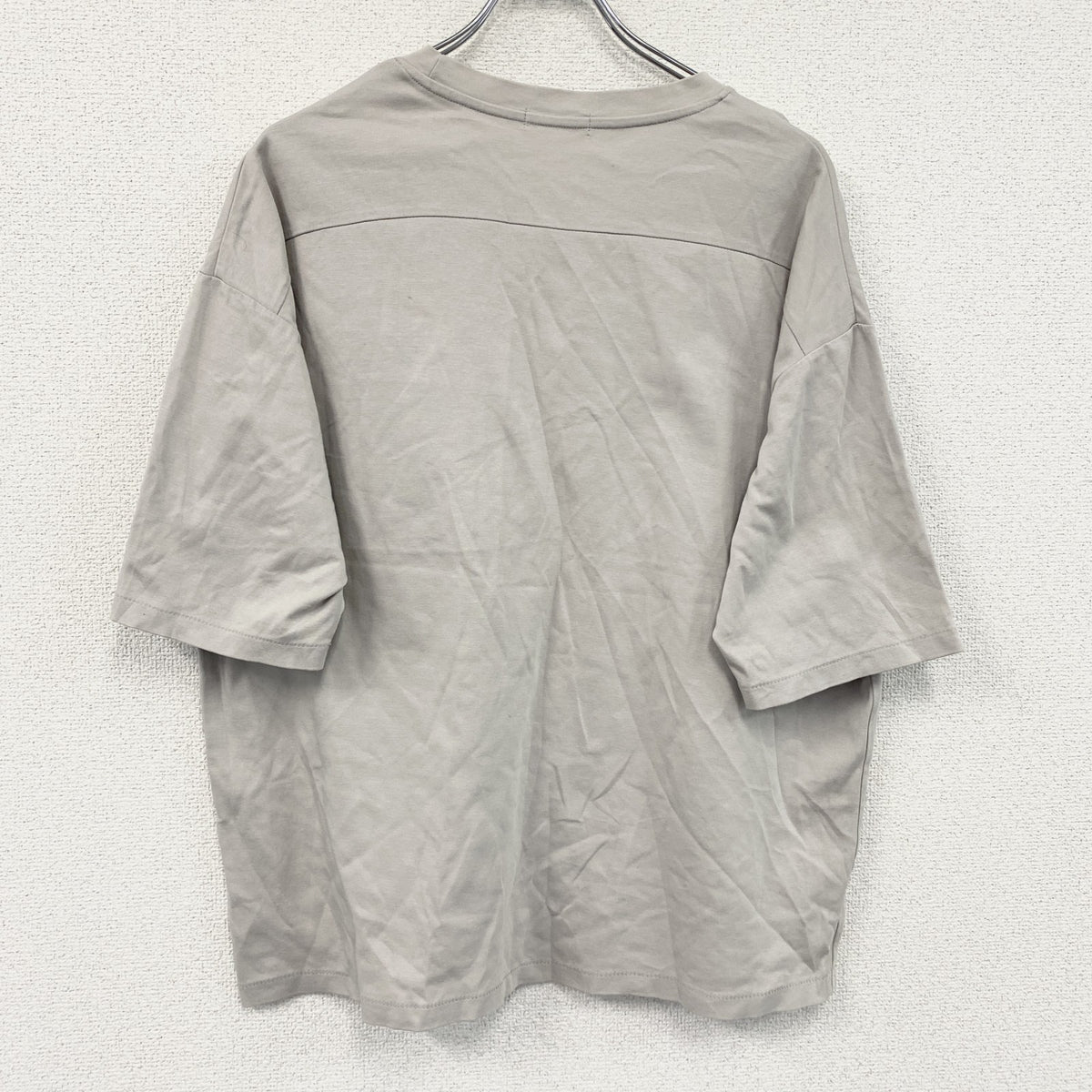 BEAUTY&YOUTH UNITED ARROWS　ビューティ&ユースユナイテッドアローズ　半袖Tシャツ　シングルステッチ　灰色　グレー　XLサイズ　古着