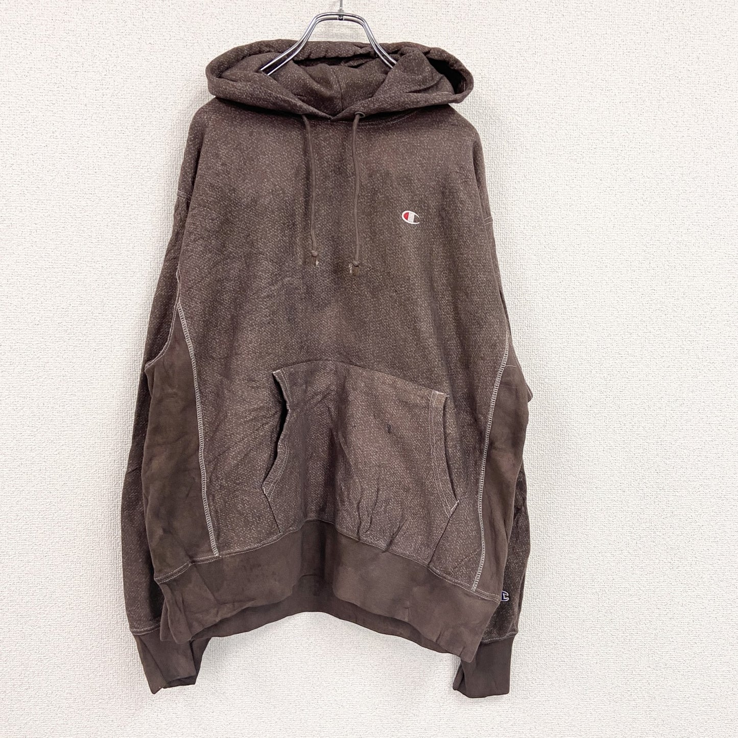 Champion　チャンピオン　リバースウィーブ　スウェットパーカー/フーディー　茶色　ブラウン　Lサイズ