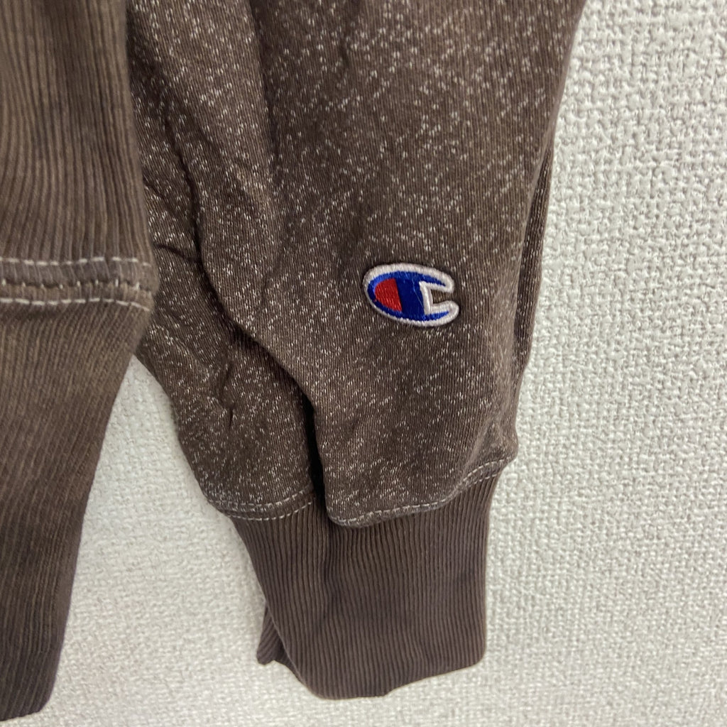 Champion　チャンピオン　リバースウィーブ　スウェットパーカー/フーディー　茶色　ブラウン　Lサイズ　古着