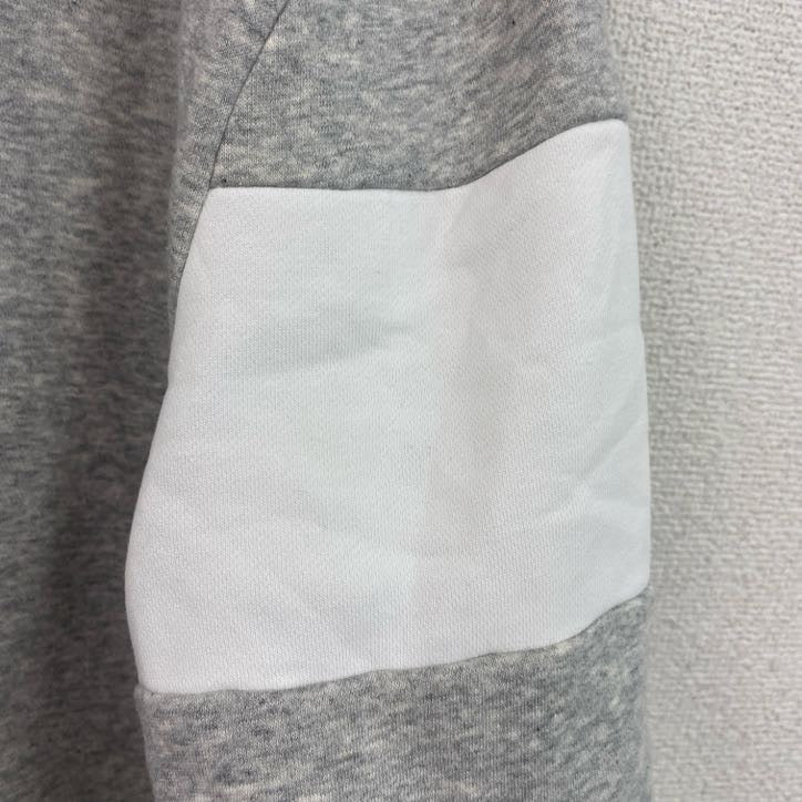 CALVIN KLEIN JEANS　カルバンクラインジーンズ　スウェット/トレーナー　デカロゴ　灰色　霜降りグレー　Lサイズ　古着