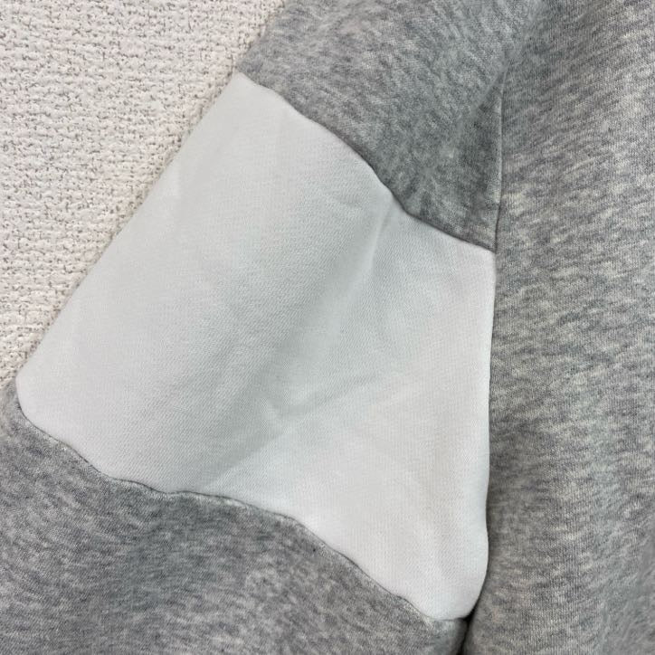 CALVIN KLEIN JEANS　カルバンクラインジーンズ　スウェット/トレーナー　デカロゴ　灰色　霜降りグレー　Lサイズ　古着