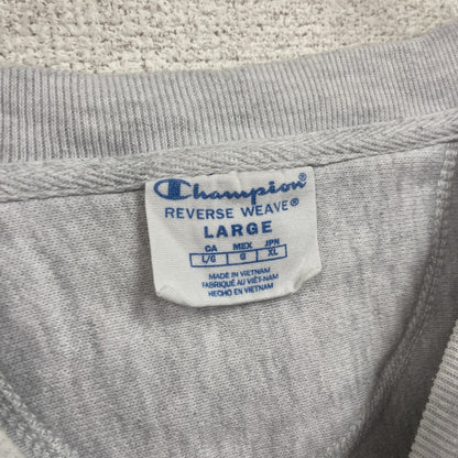Champion　チャンピオン　リバースウィーブ　フリーススウェット/トレーナー　灰色　ライトグレー　Lサイズ